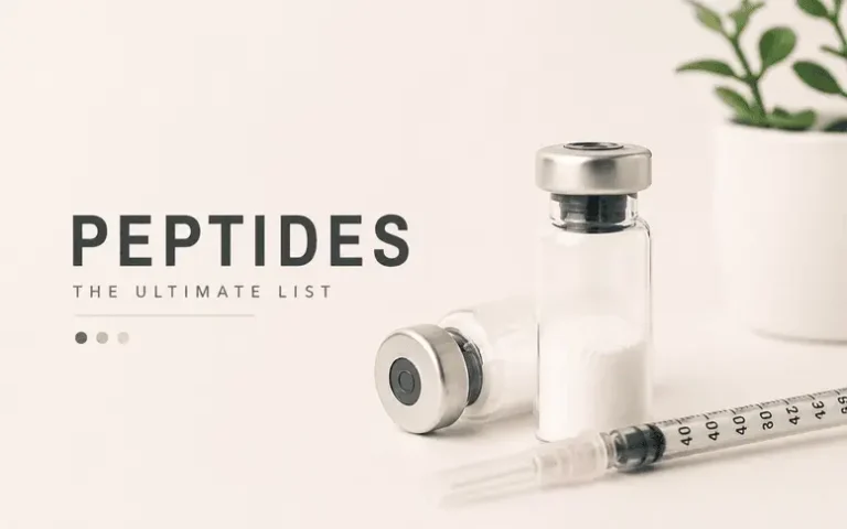 list of peptides