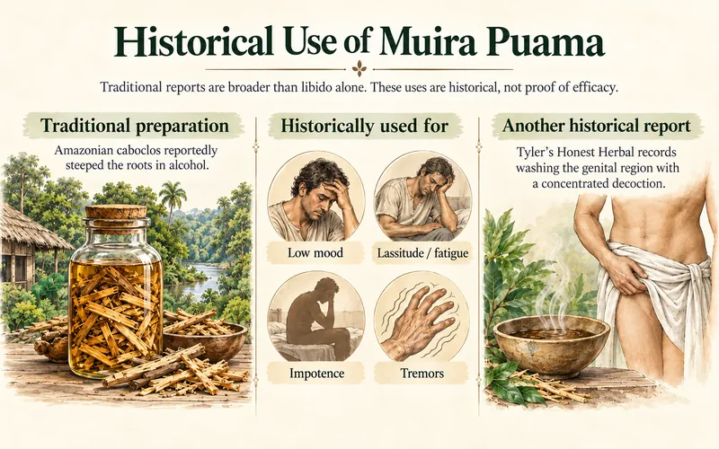 muira puama extract traditional use