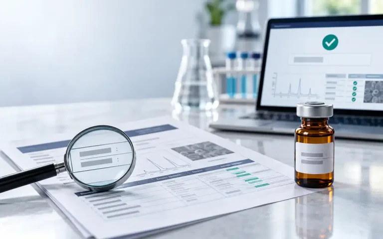 how to verify peptide coa