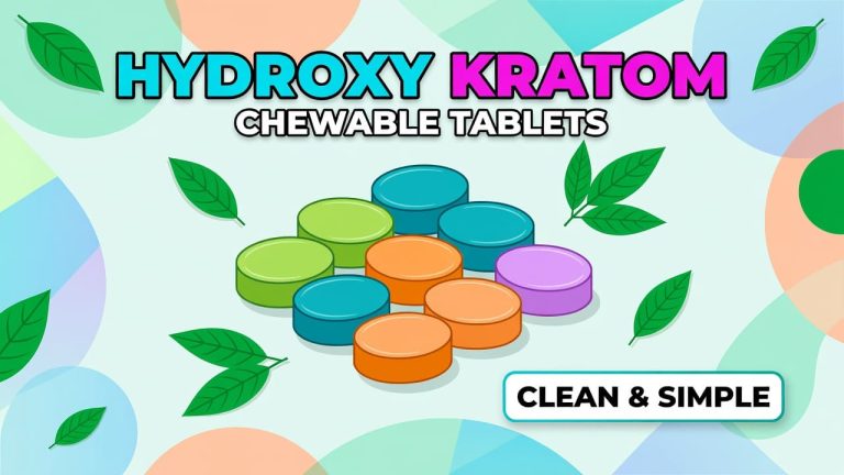 hydroxy kratom chewable tablets