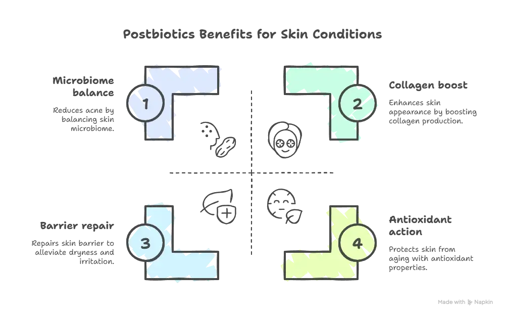 postbiotics for skin health